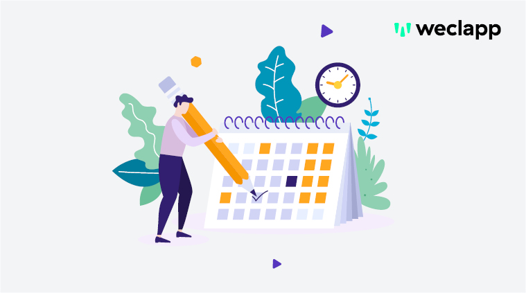 weclapp Kalender – alle Ihre Termine im Überblick