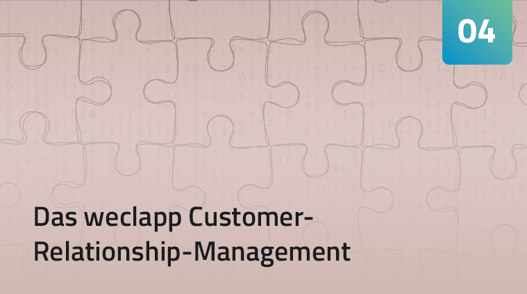 Das weclapp Customer-Relationship-Management Teil 4