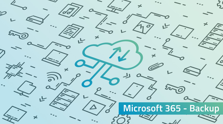 Wolke als Zeichen für Microsoft 365 Cloud-Backup