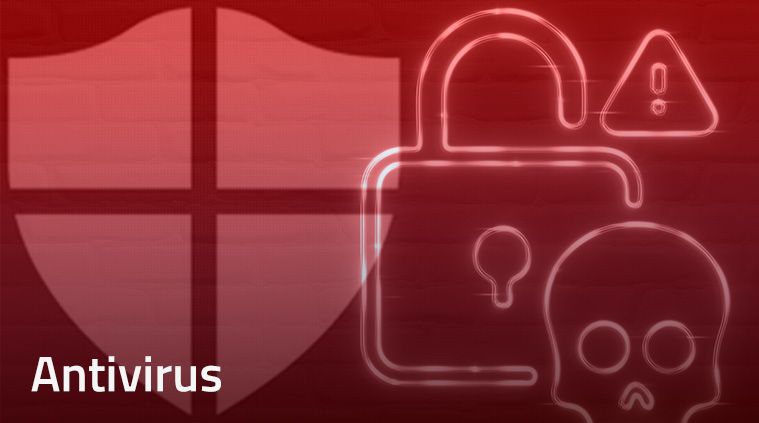 Schild, SChloss und Totenkopf als Symbol für Microsoft_Defender_Antivirus