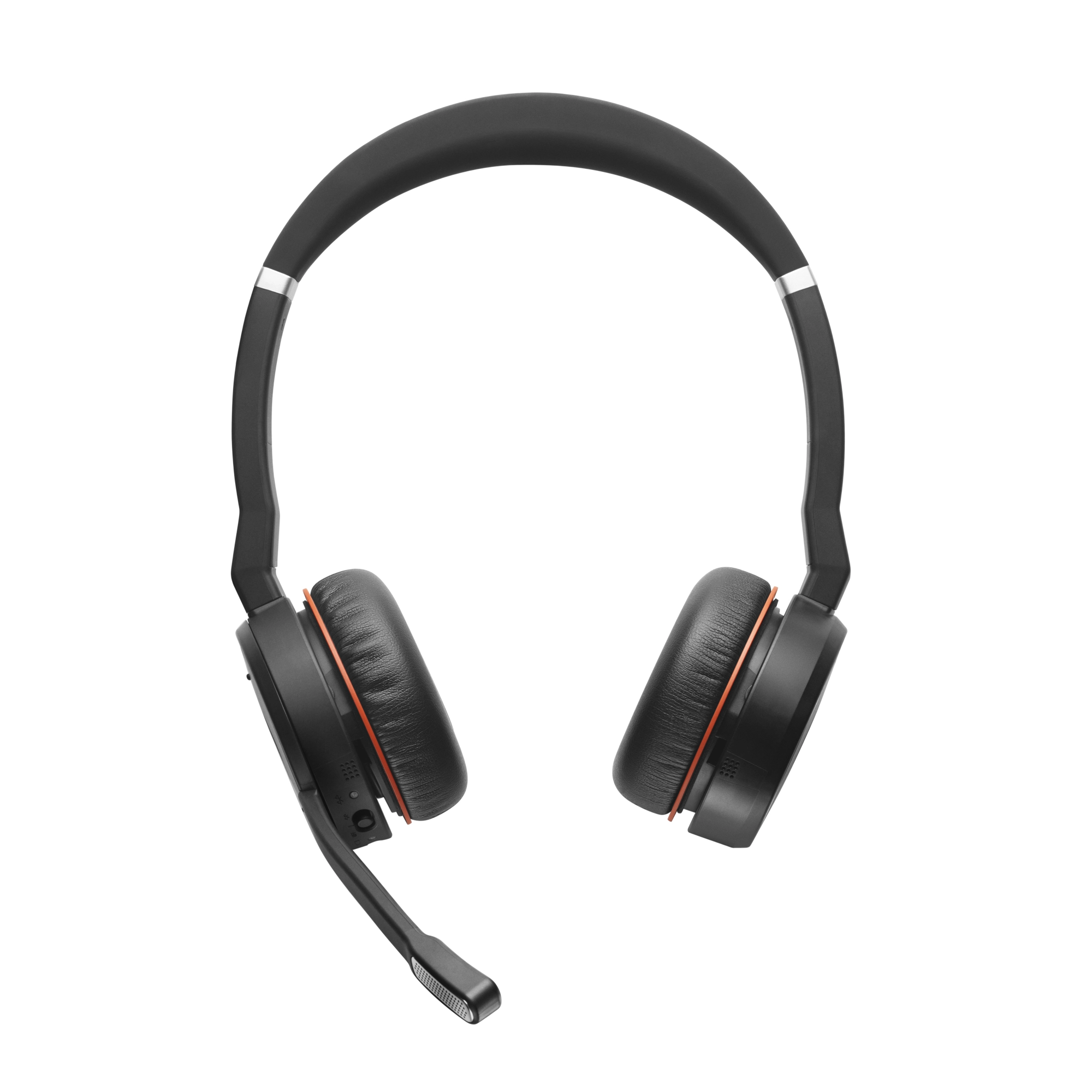 Jabra Evolve 75 MS Stereo - Headset - On-Ear - mit Ladestation