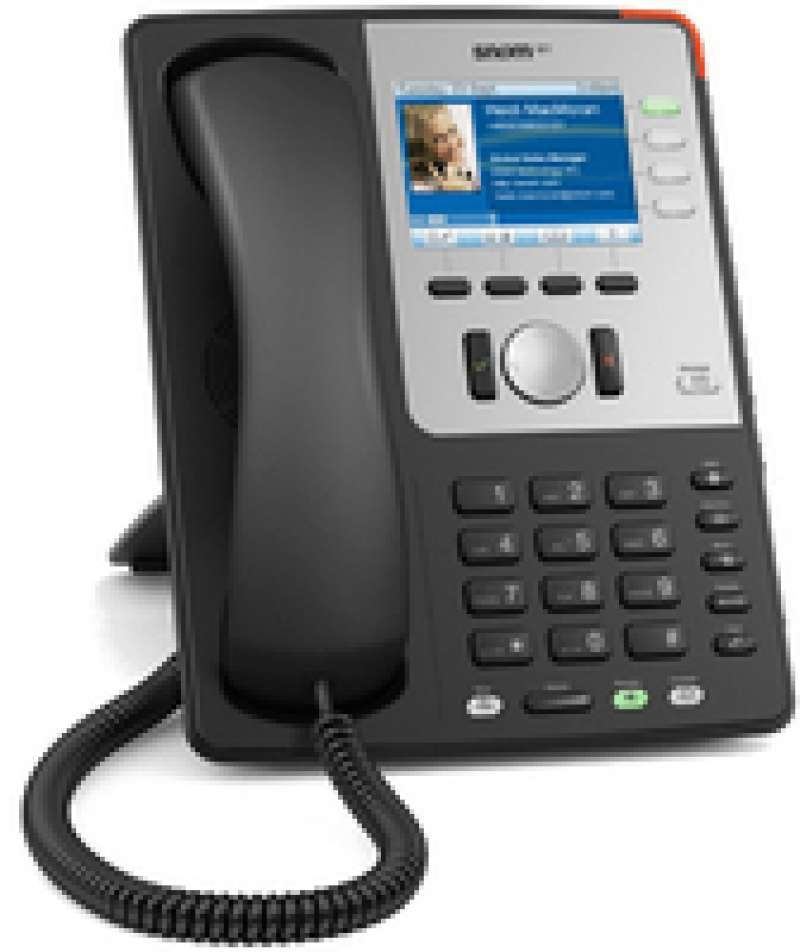 Snom 821 - VoIP-Telefon - fünfwegig Anruffunktion
