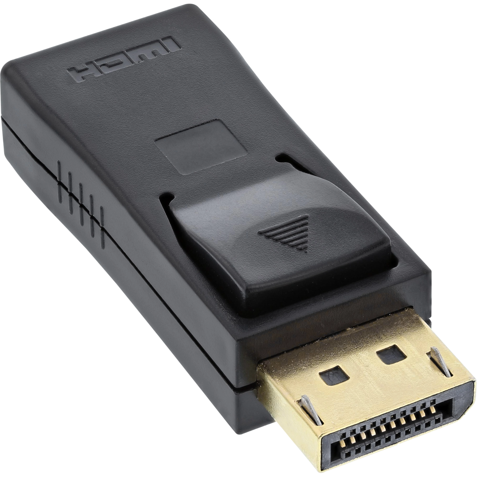 InLine - DisplayPort auf HDMI (W) - Schwarz
