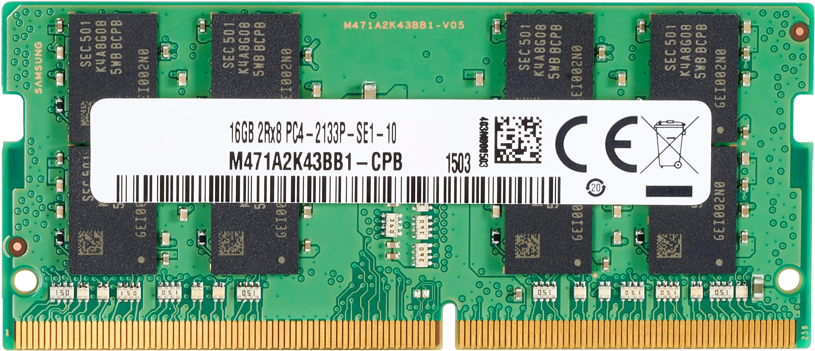 HP 4 GB 2666 MHzDDR4-Speicher - 4 GB - 1 x 4 GB - DDR4 - 2666 MHz - 260-pin SO-DIMM