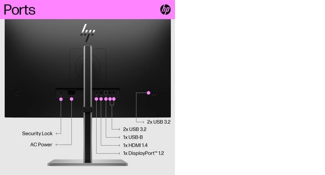 HP E27Q G5 - 27" Zoll - 2560 x 1440