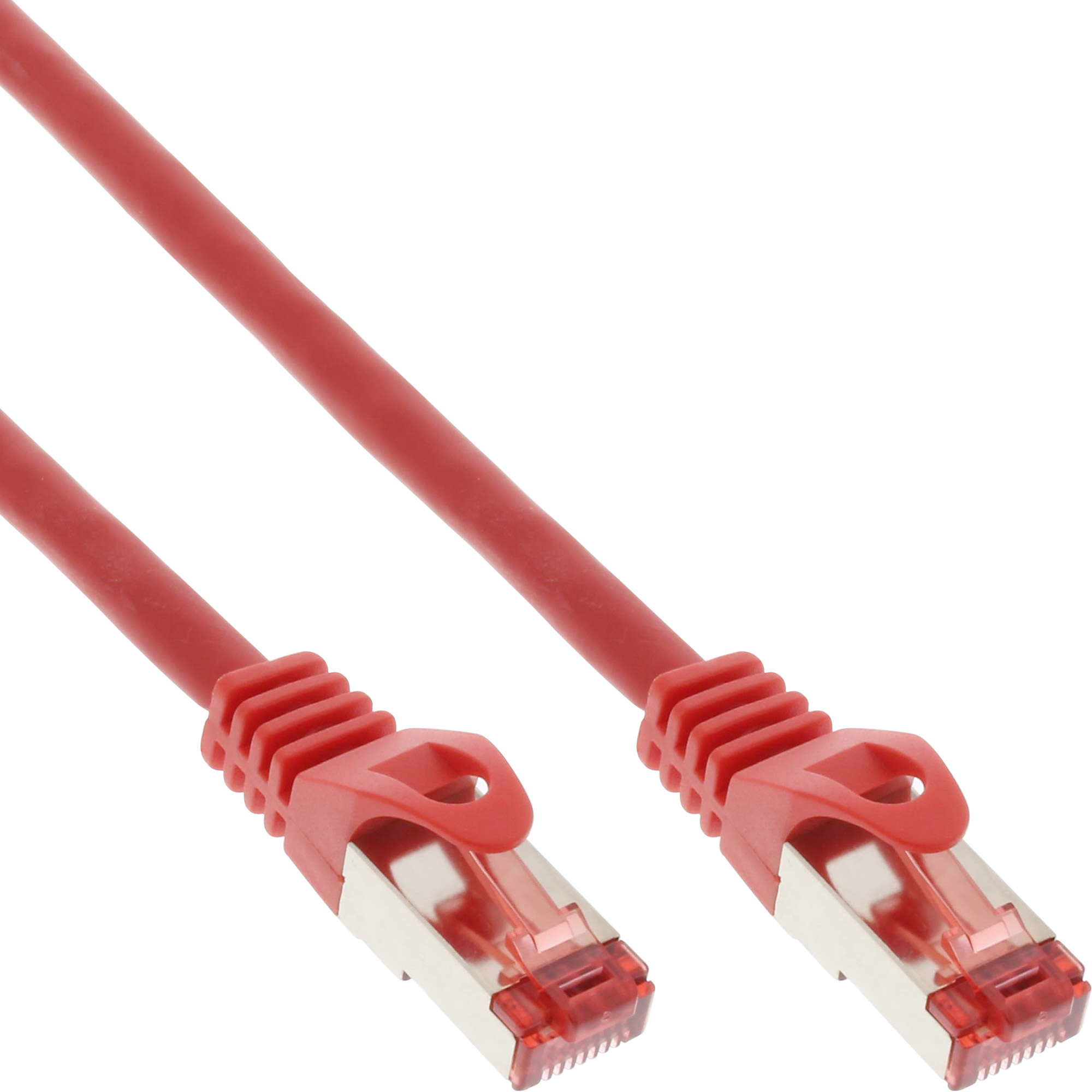 InLine Patch-Kabel - 0,25m - Rot