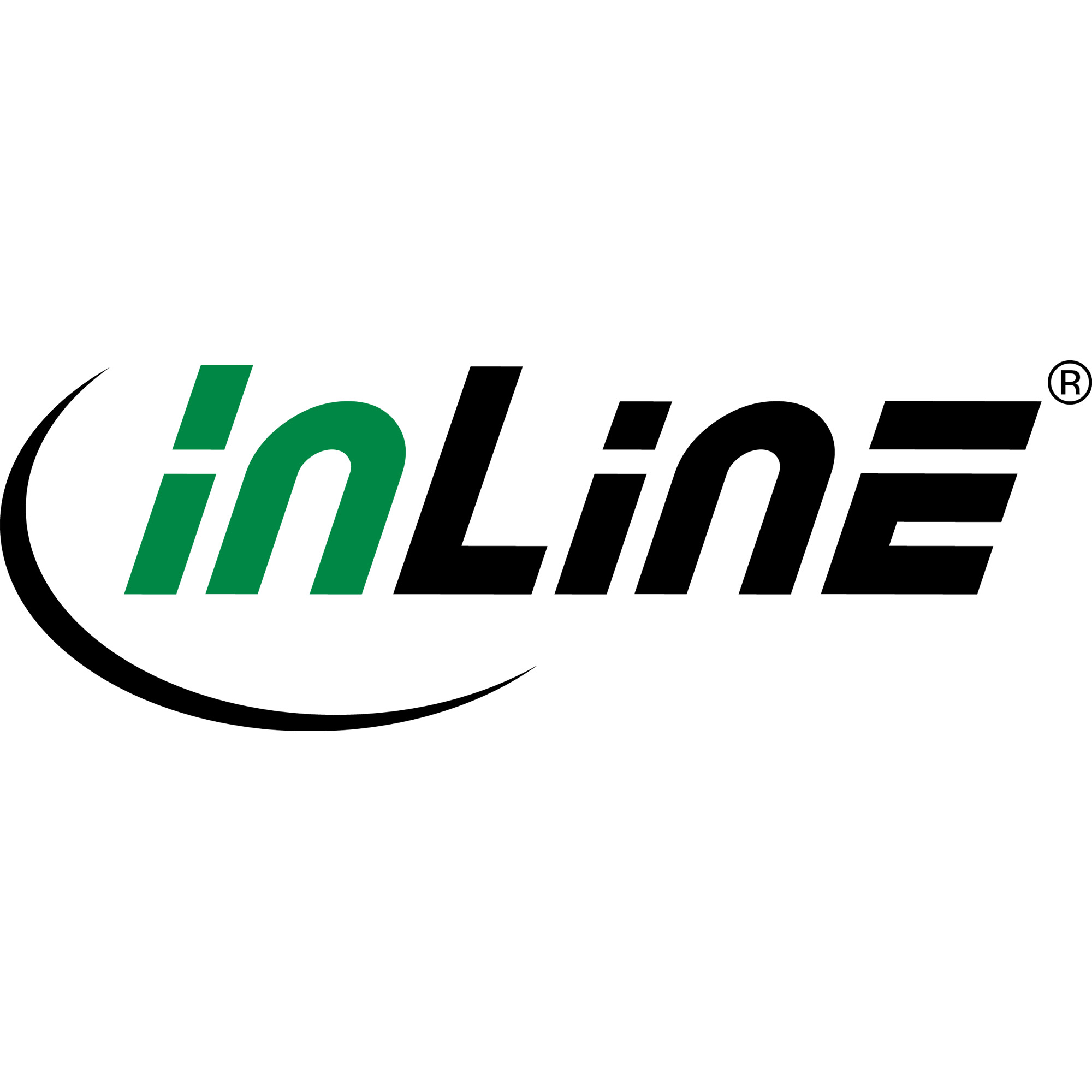 InLine - Patch-Kabel - 2,0m - Schwarz 