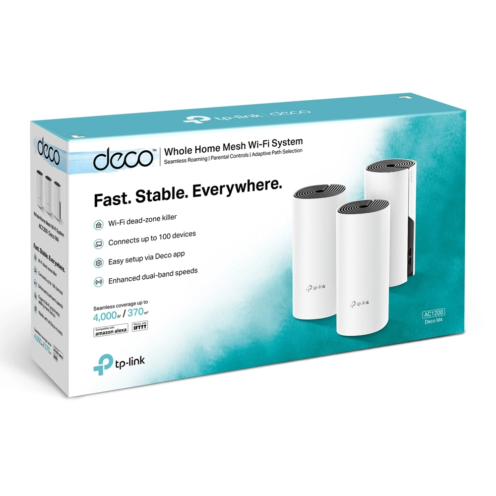 TP-LINK DECO M4 - WLAN-System (3 Router) 