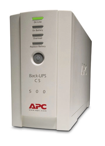 APC Back-UPS CS 500 - (Offline-) USV 500 W Extern