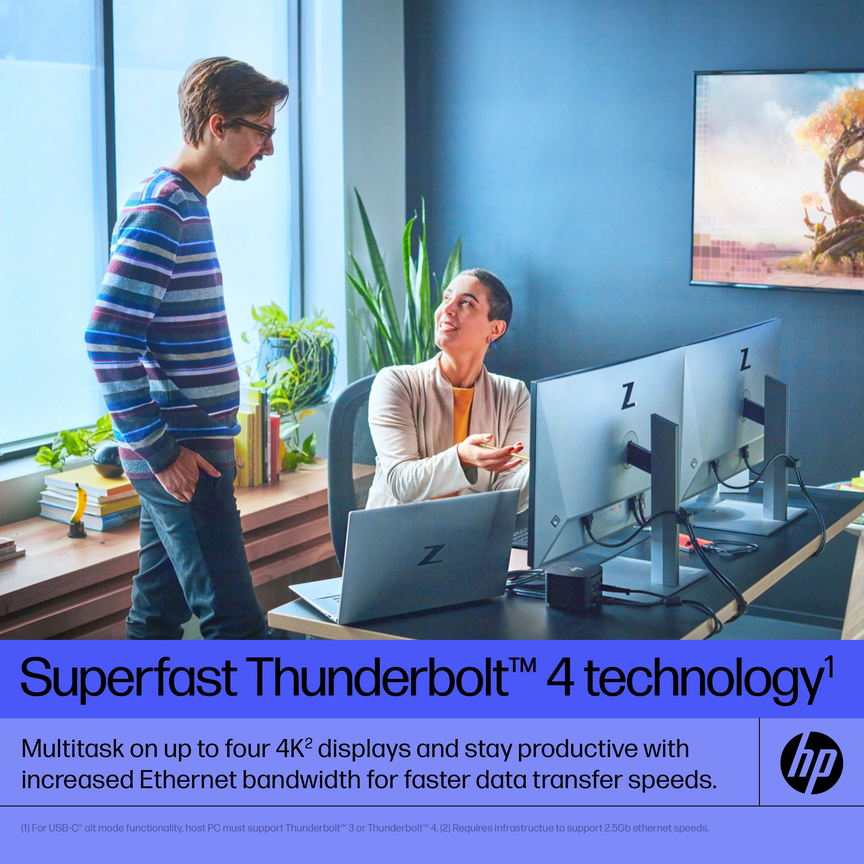 HP Thunderbolt Dock G4 - Dockingstation - USB-C / Thunderbolt 4