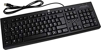 HP 697737-042 - Tastatur - QWERTZ - Deutsch - Schwarz