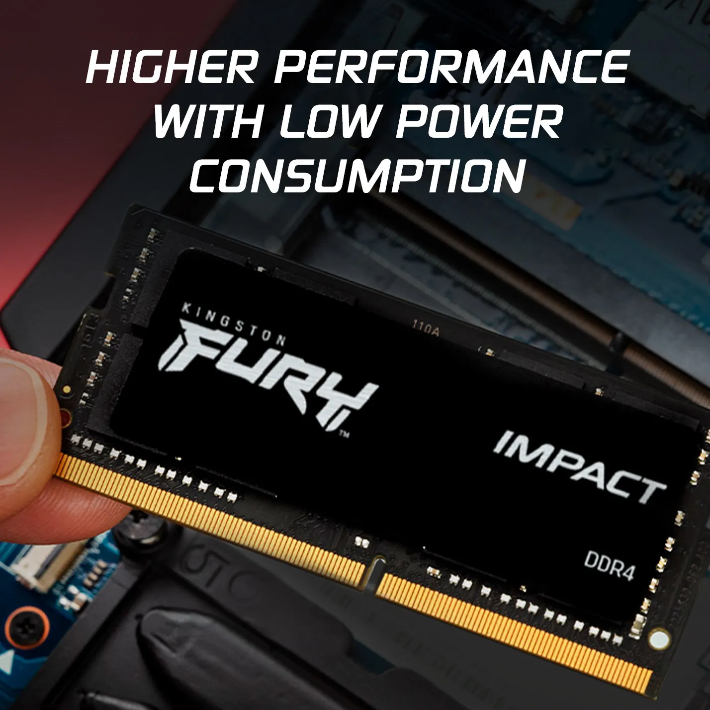 Kingston FURY Impact - DDR4 - Modul - 8 GB - SO DIMM 260-PIN