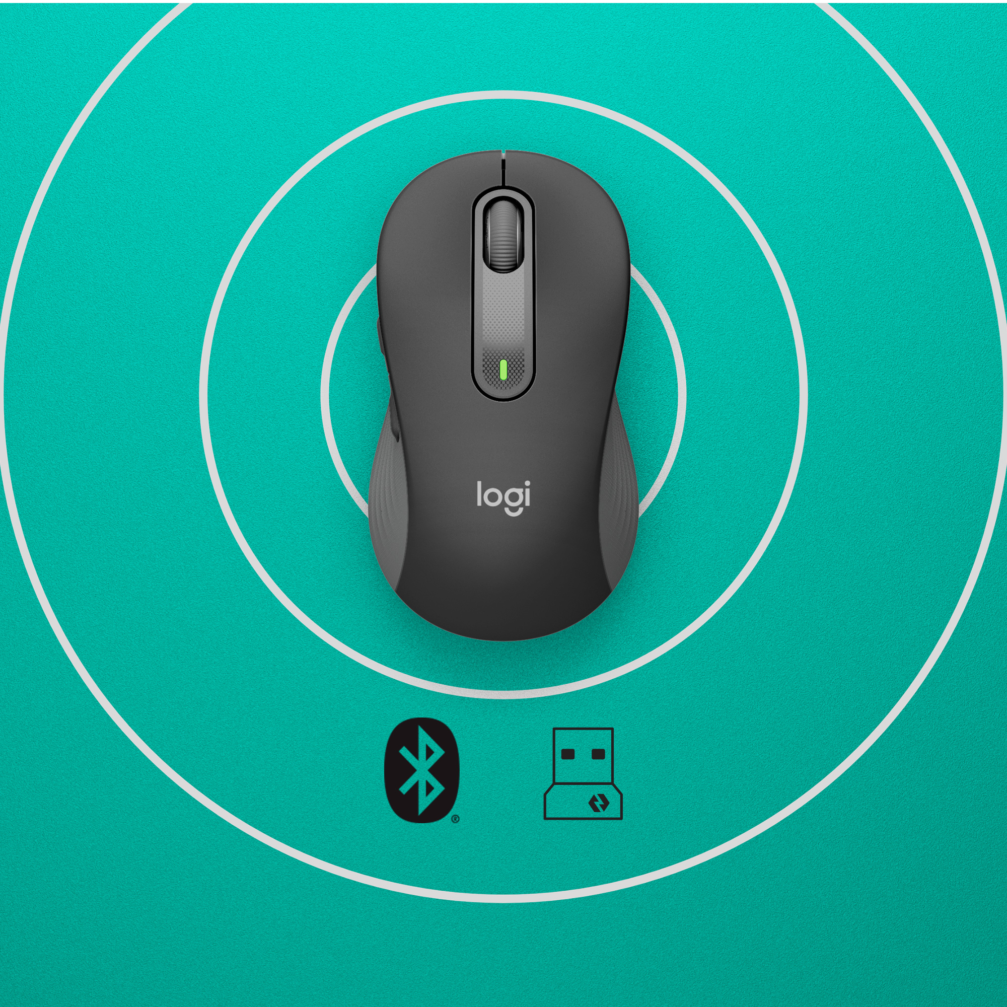 Logitech Signature M650 Wireless Mouse - GRAPHITE
