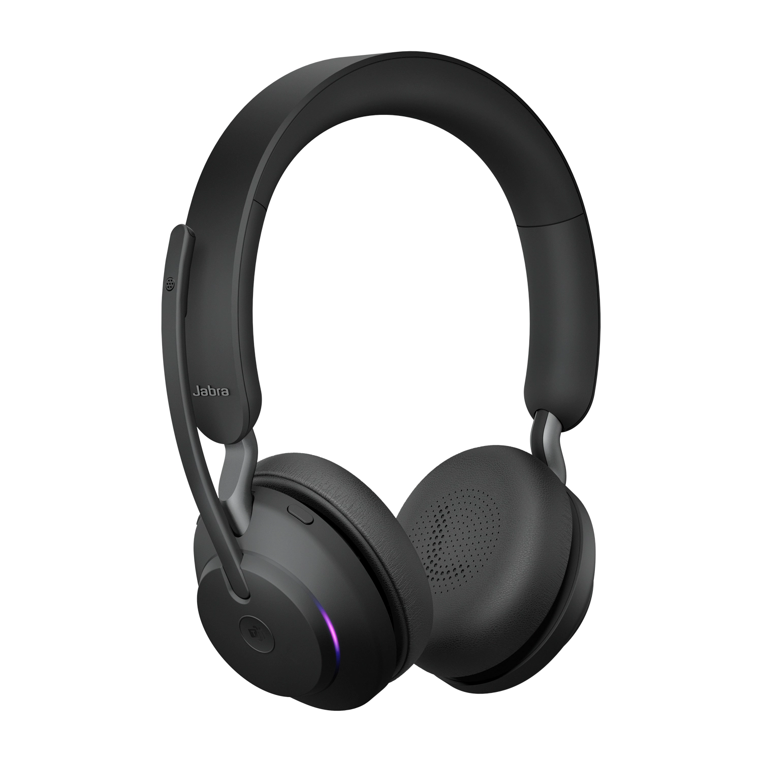 Jabra Evolve2 65 MS Stereo - Headset - On-Ear - mit Ladestation 