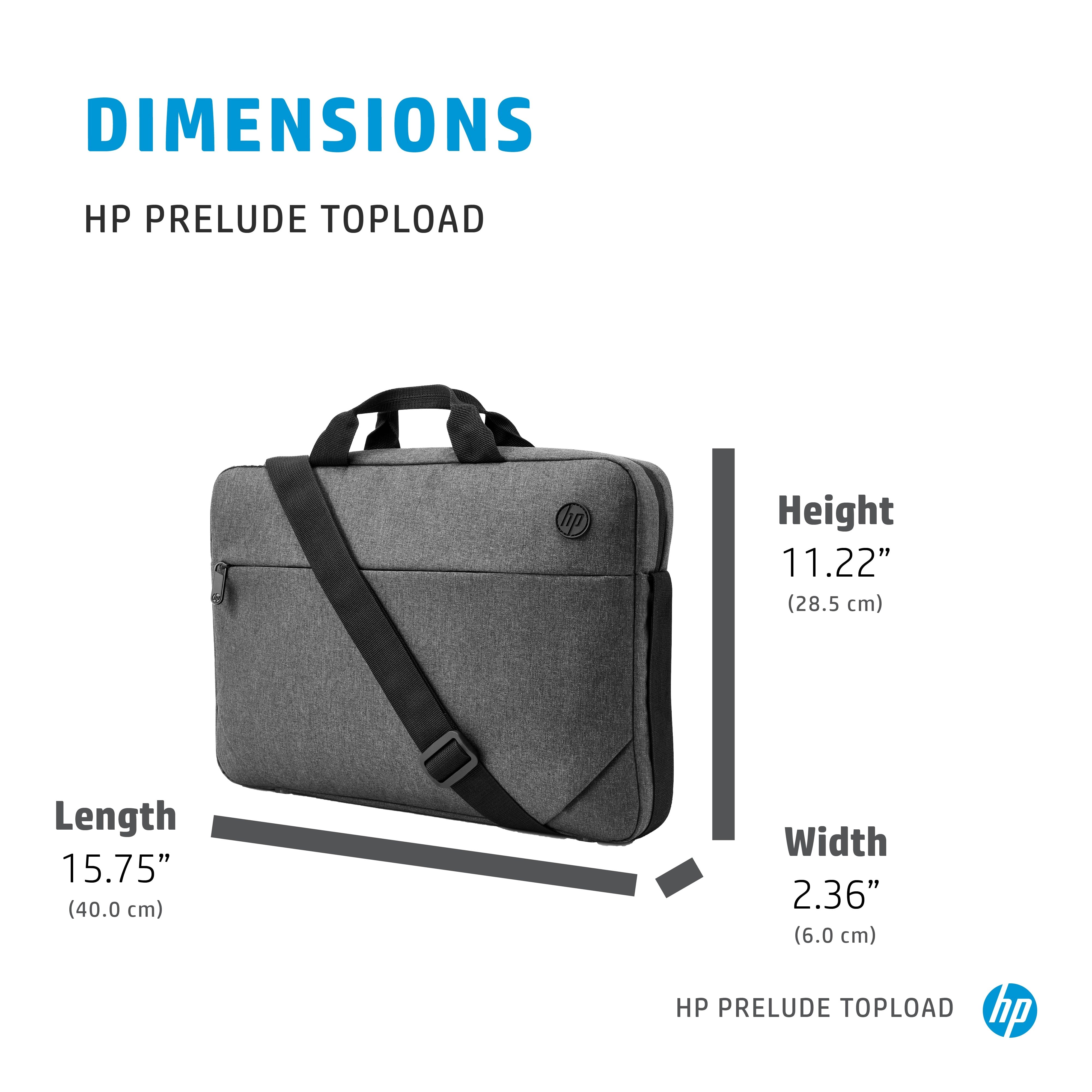 HP Prelude Top Load - Notebook-Tasche - 39.6 cm (15.6")