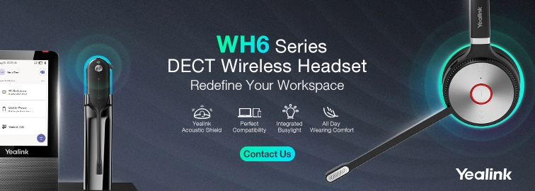 Yealink WH66 Dual - Headset - On-Ear - DECT - kabellos