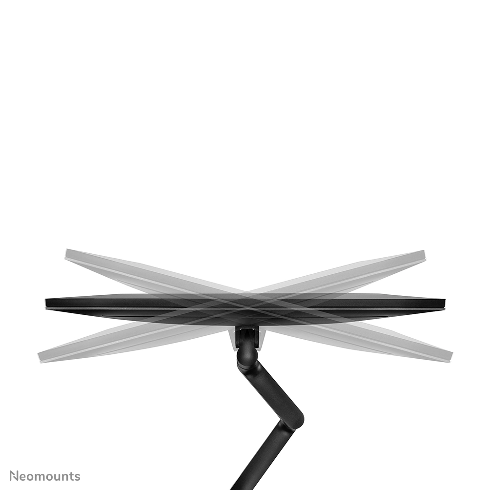 Neomounts DS60-425BL1 - Befestigungskit (Spannbefestigung für Tisch, Tisch-Kabeldurchführung, Monitorarm, VESA Adapterplatte)