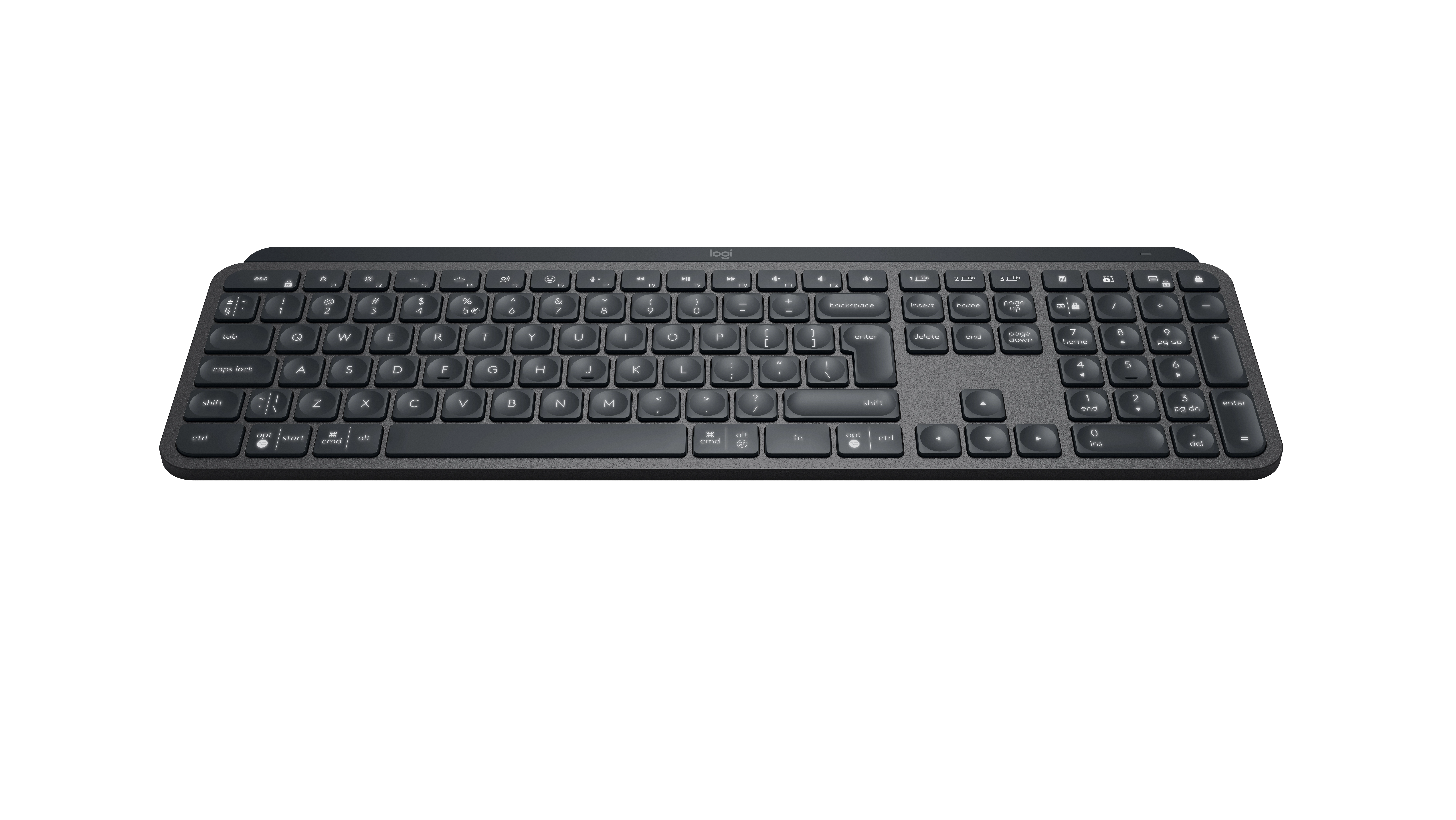 Logitech MX Keys - Tastatur - hinterleuchtet - QWERTZ