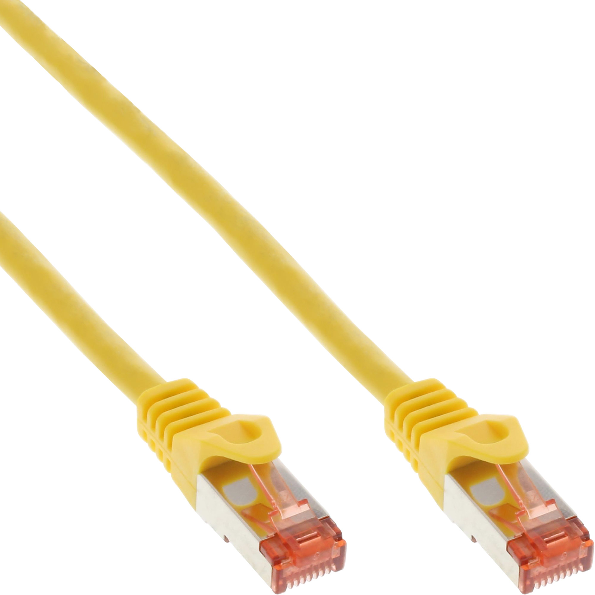 InLine - Patch-Kabel - 2,0m - Gelb - geformt - SFTP 