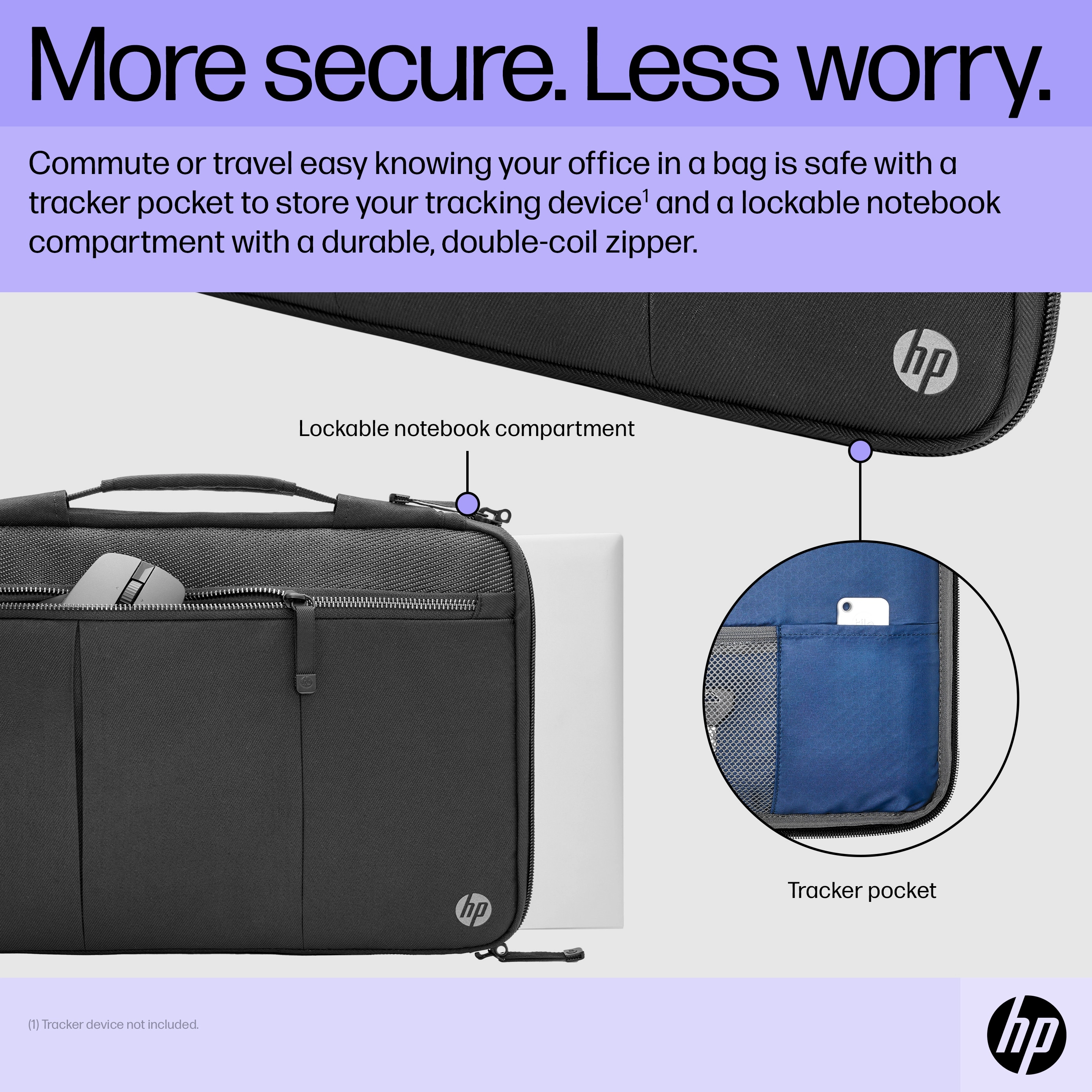 HP Renew Executive - Notebook-Hülle - 35.8 cm (14.1")