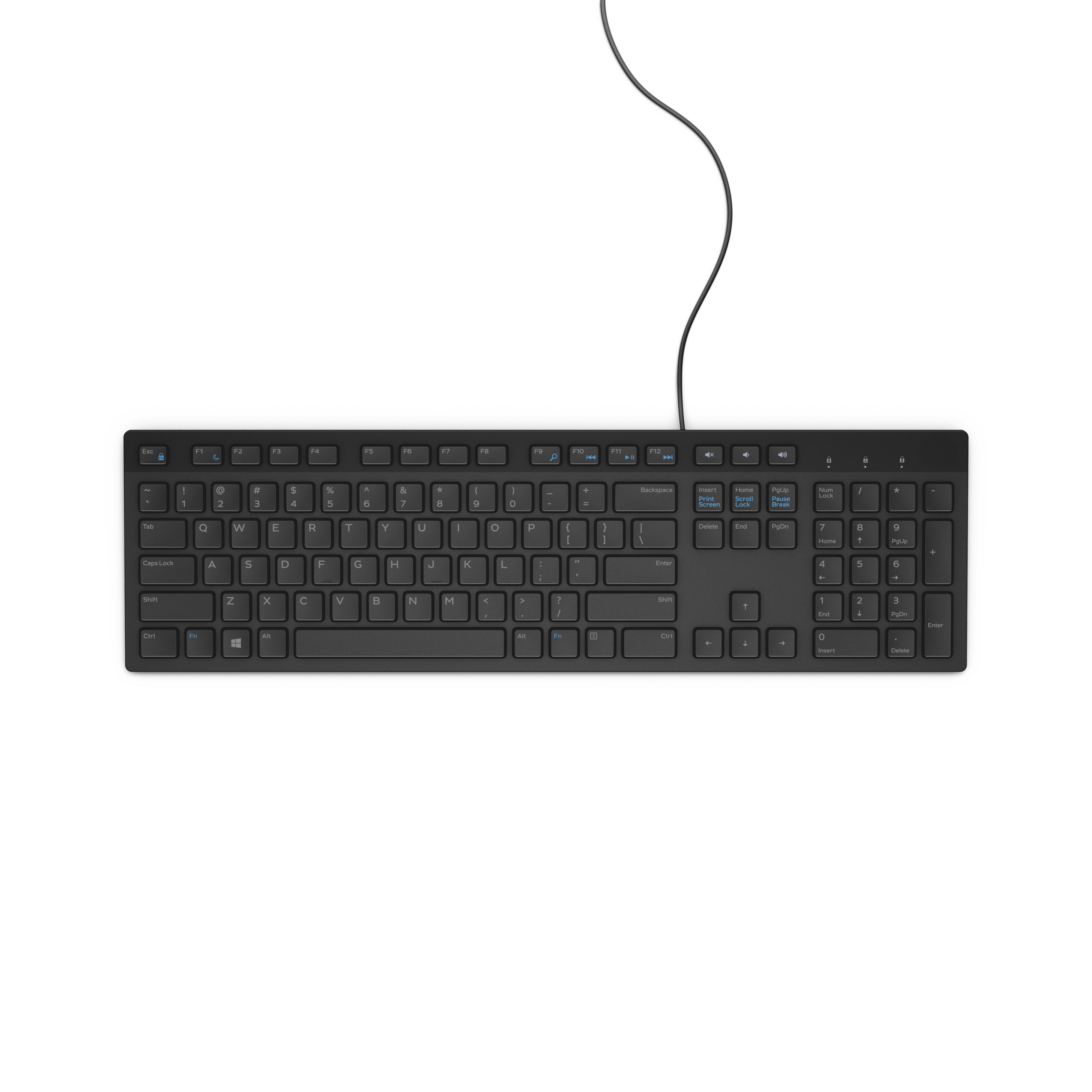 Dell KB216 - Tastatur - USB - USA International (QWERTY)