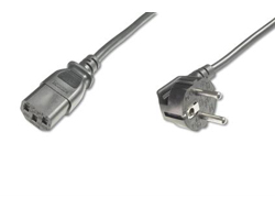Assmann - Stromkabel - CEE 7/7 bis IEC 60320 C13 1.8 m