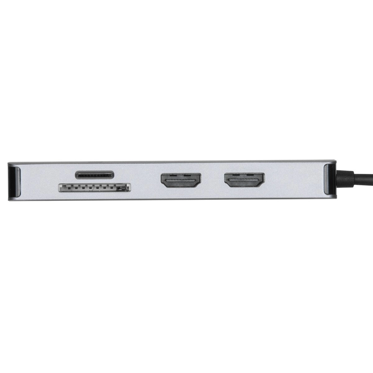 Targus DOCK423EU - Verkabelt - USB 3.2 Gen 1 (3.1 Gen 1) Type-C - 100 W - Silber - MicroSD (TransFlash) - SD - China