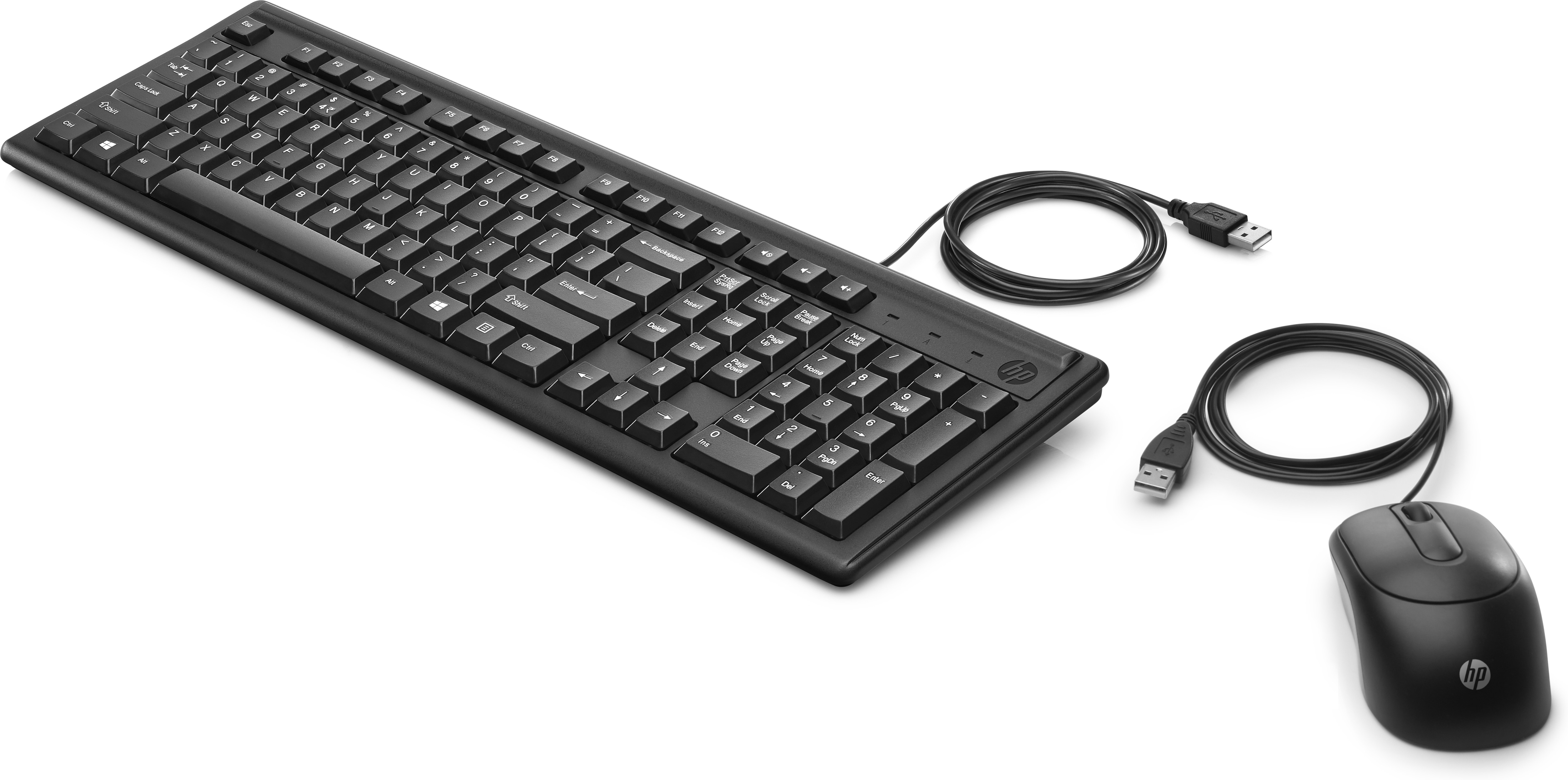 HP 160 - Tastatur-und-Maus-Set - USB - Deutsch