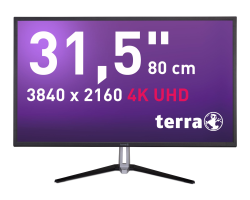 TERRA LED 3290W - 31.5" Zoll - 3840 x 2160