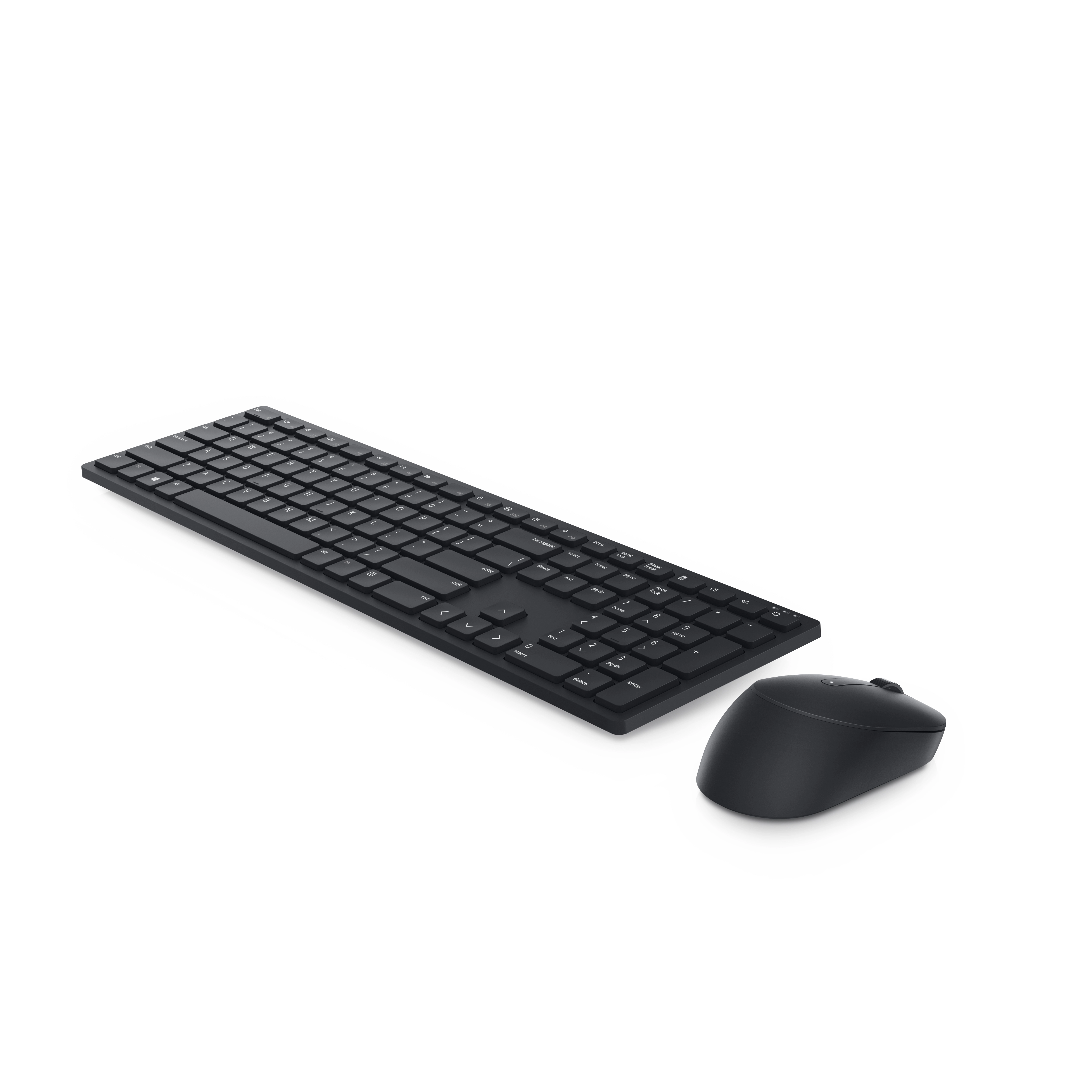 Dell Pro KM5221W - Tastatur-und-Maus-Set - Tastatur - 1.600 dpi