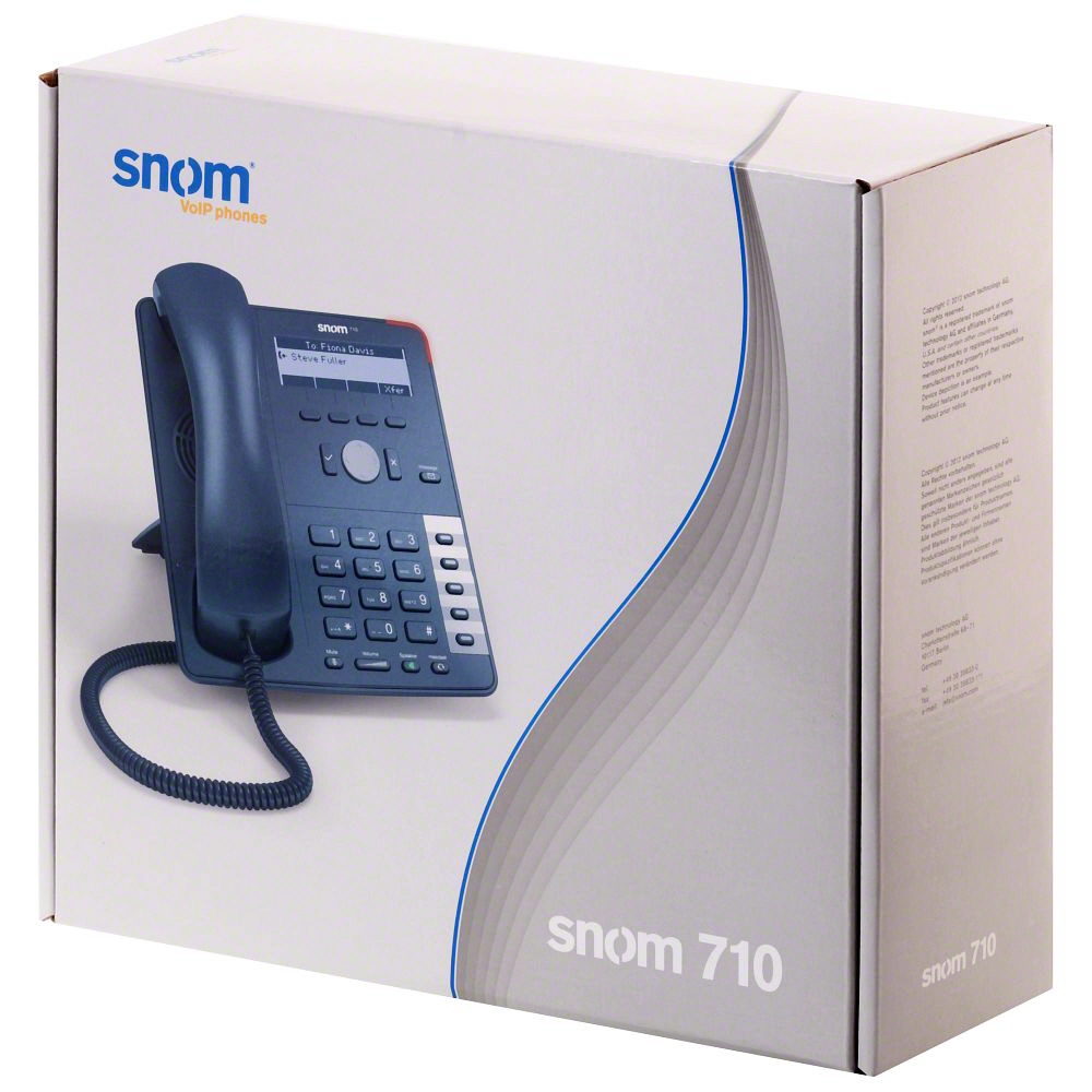 Snom 710 Professional Business Phone Gray