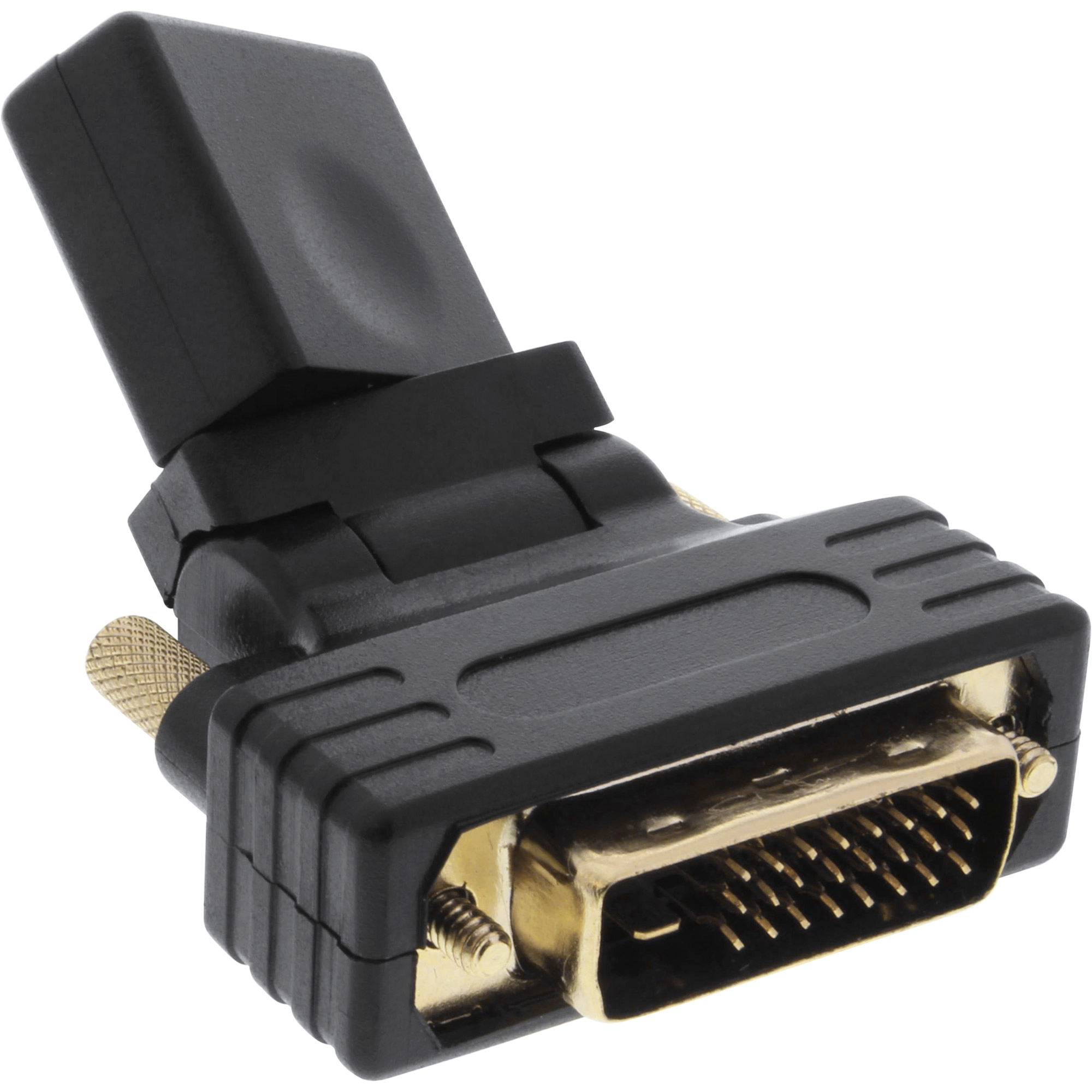 InLine - Videoanschluß - HDMI (W) bis DVI-D - Schwarz