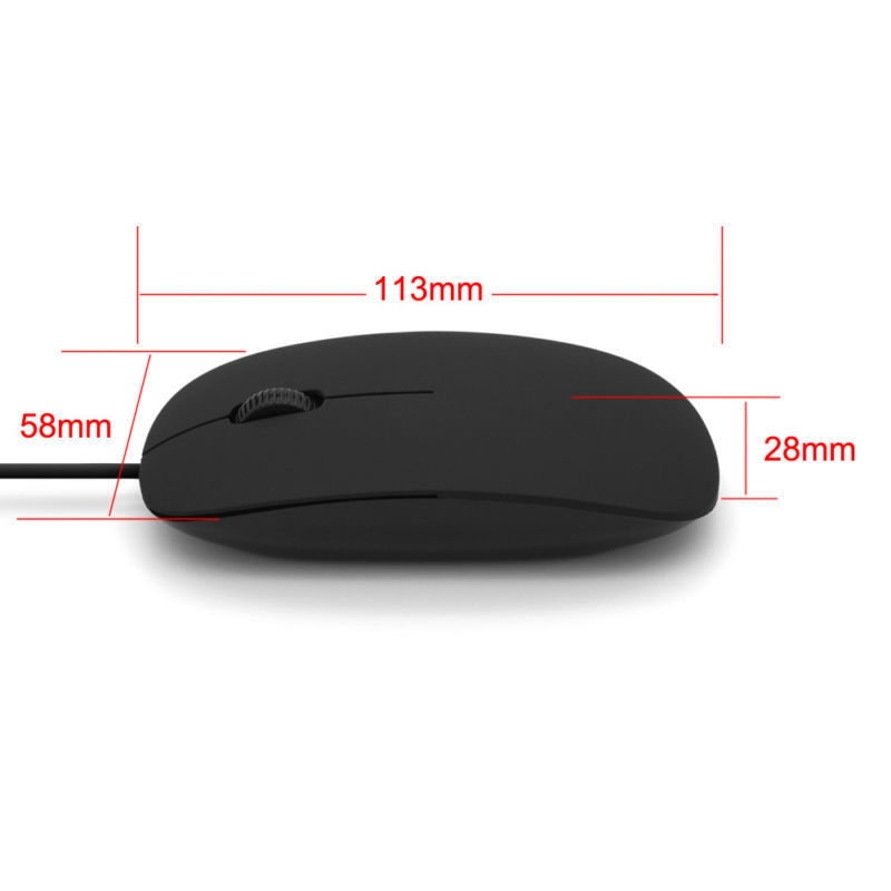 USB Optical Mouse - 3-Tasten Maus