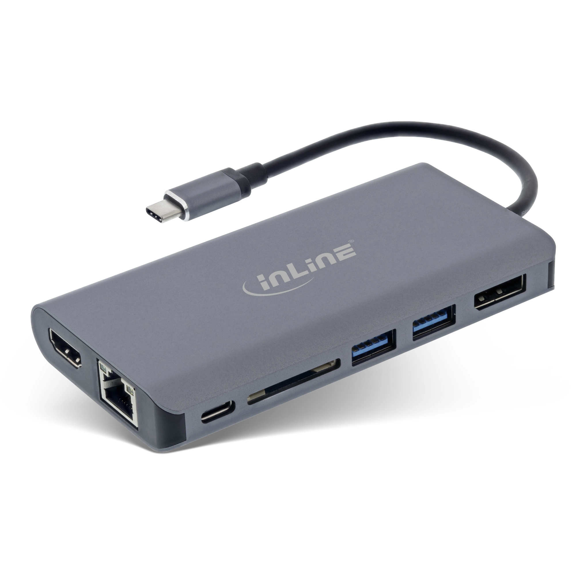 InLine 7 in 1 - Dockingstation - USB-C 3.2 Gen 1