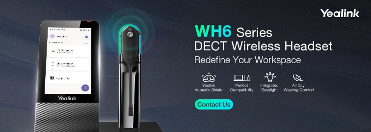 Yealink WH66 Dual - Headset - On-Ear - DECT - kabellos