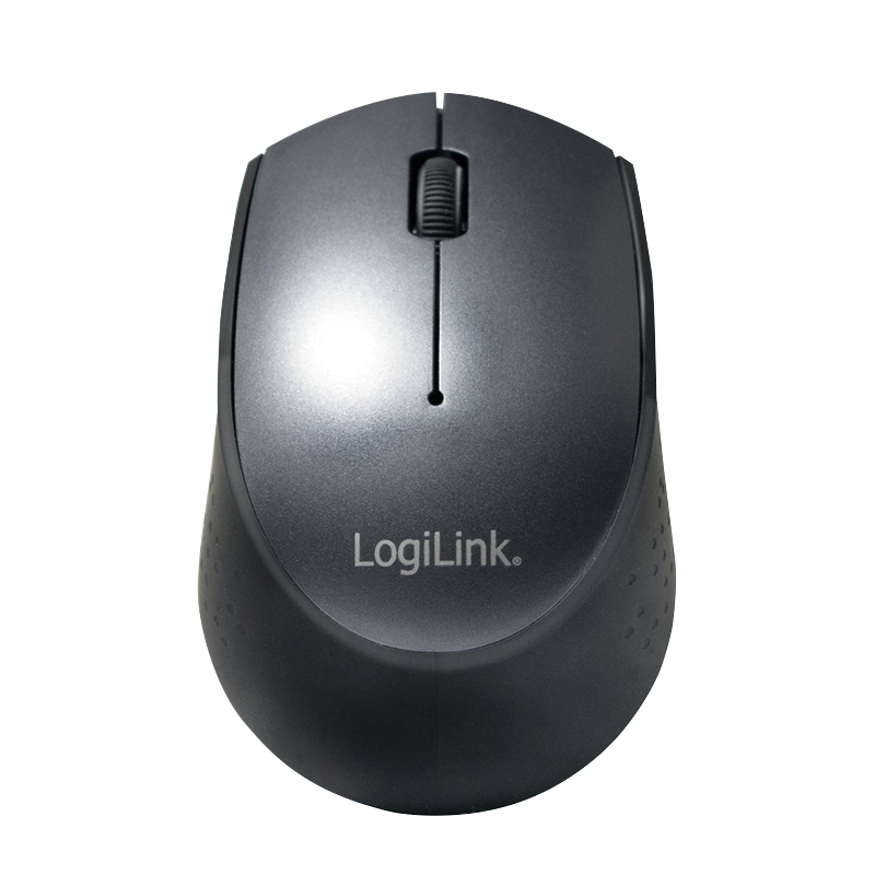 LogiLink ID0160 - Beidhändig - Optisch - RF Wireless - 1200 DPI - Schwarz