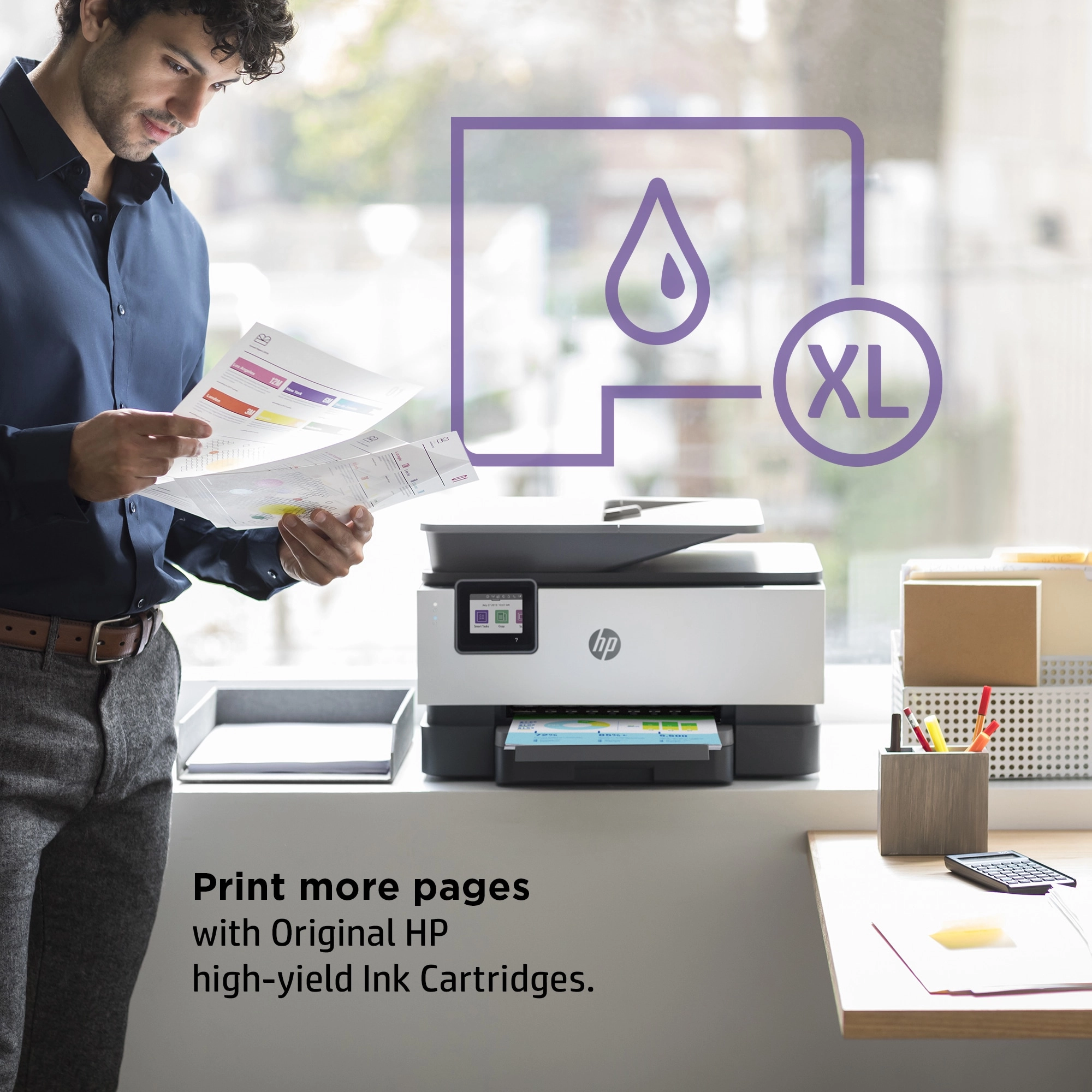 HP Officejet Pro 9012e All-in-One - Multifunktionsdrucker - Farbe - Tintenstrahl