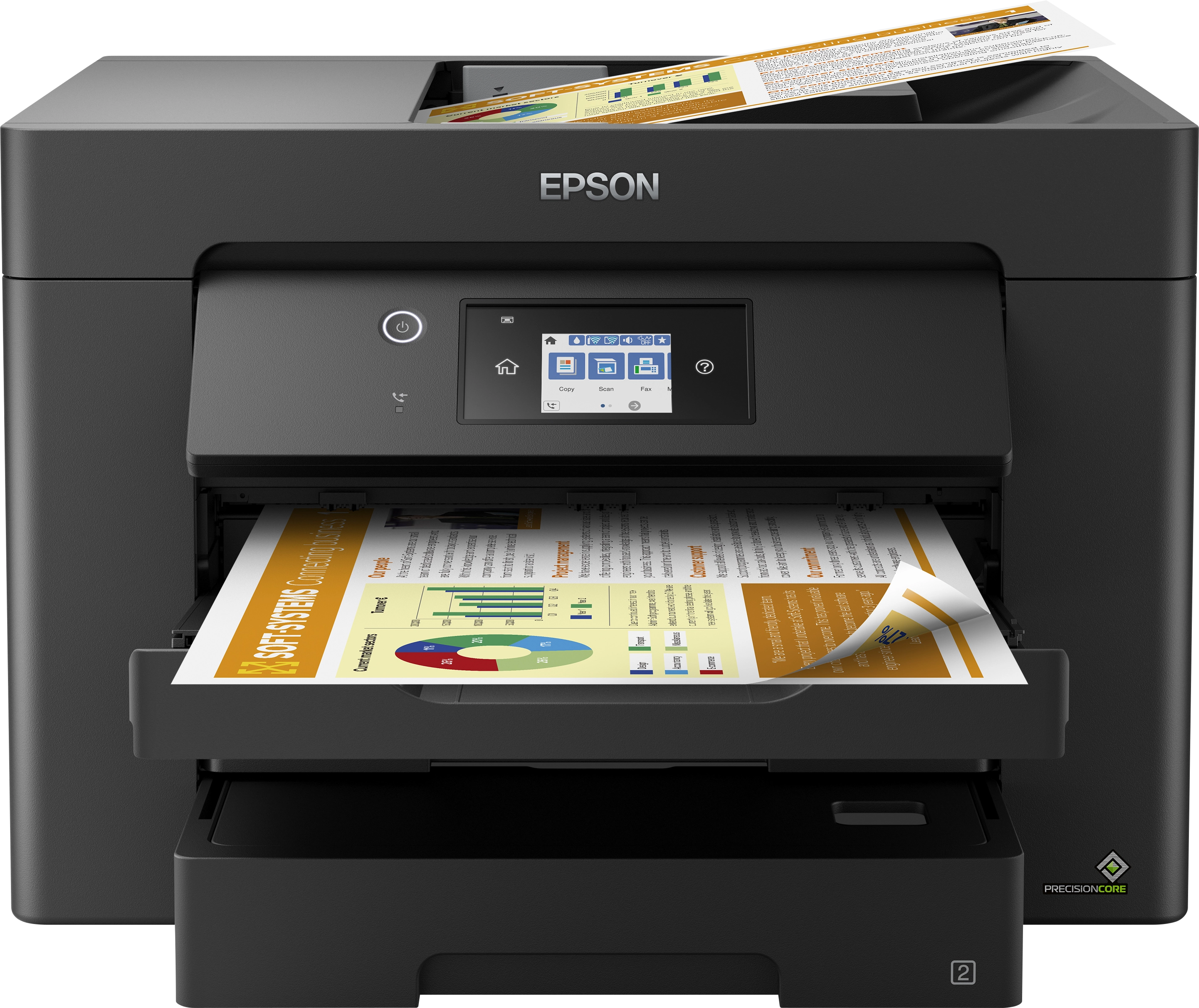 Epson WorkForce WF-7835DTWF - Multifunktionsdrucker - Farbe - Tintenstrahl - A3