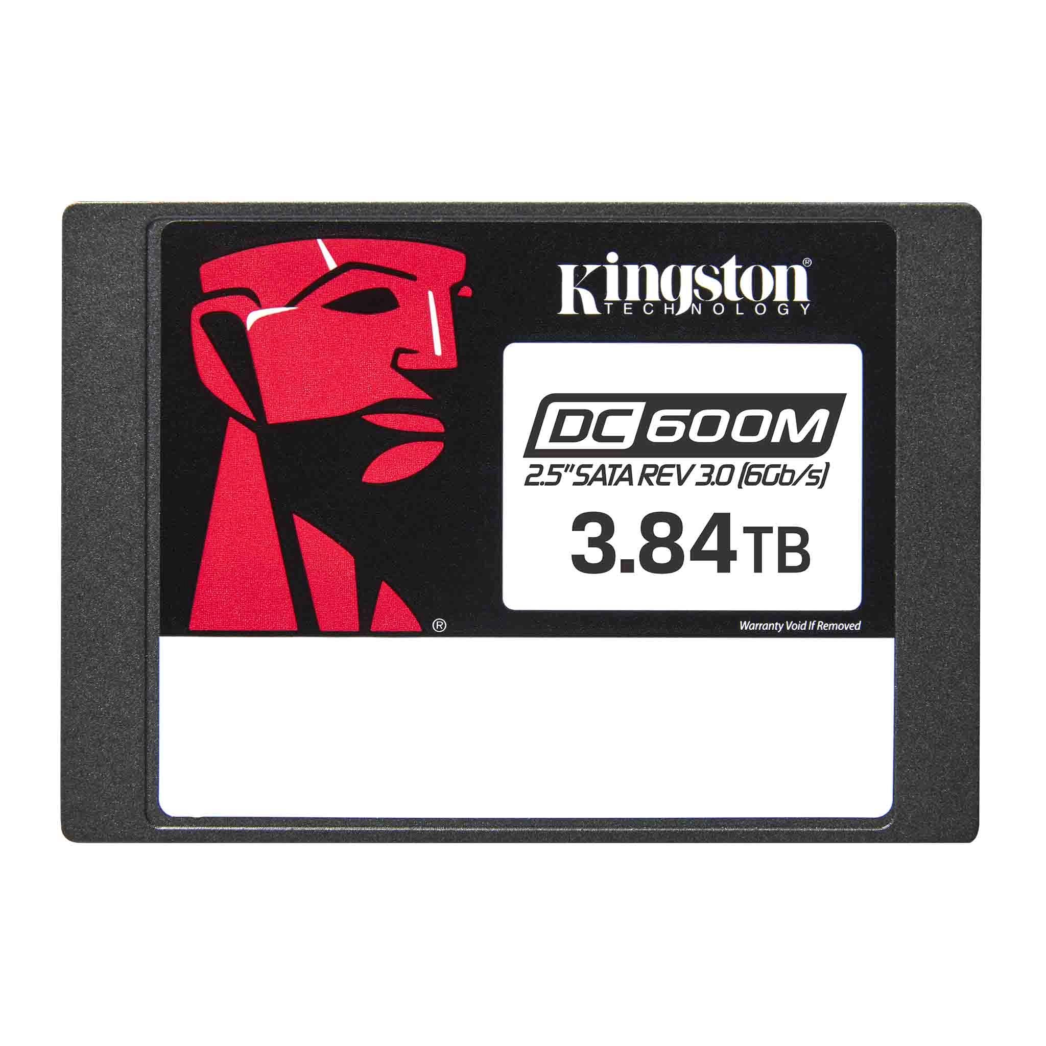 Kingston DC600M - SSD - Mixed Use - verschlüsselt - 3.84 TB - intern - 2.5"
