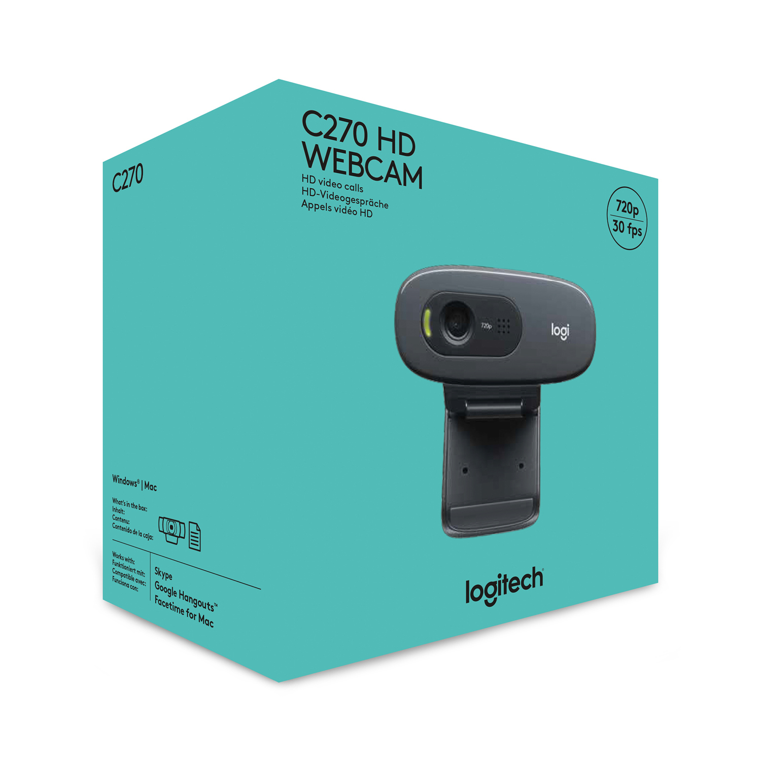 Logitech HD Webcam C270 - Web-Kamera
