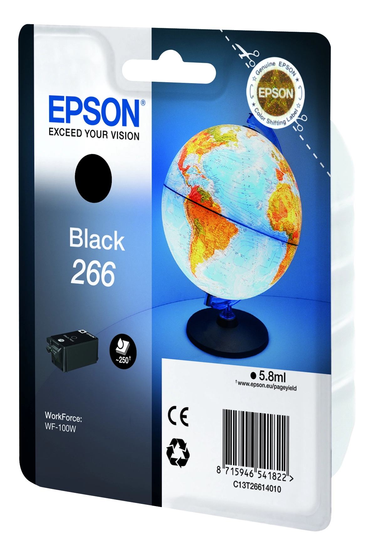 Epson 266 - 6 ml - Schwarz - Original - Tintenpatrone