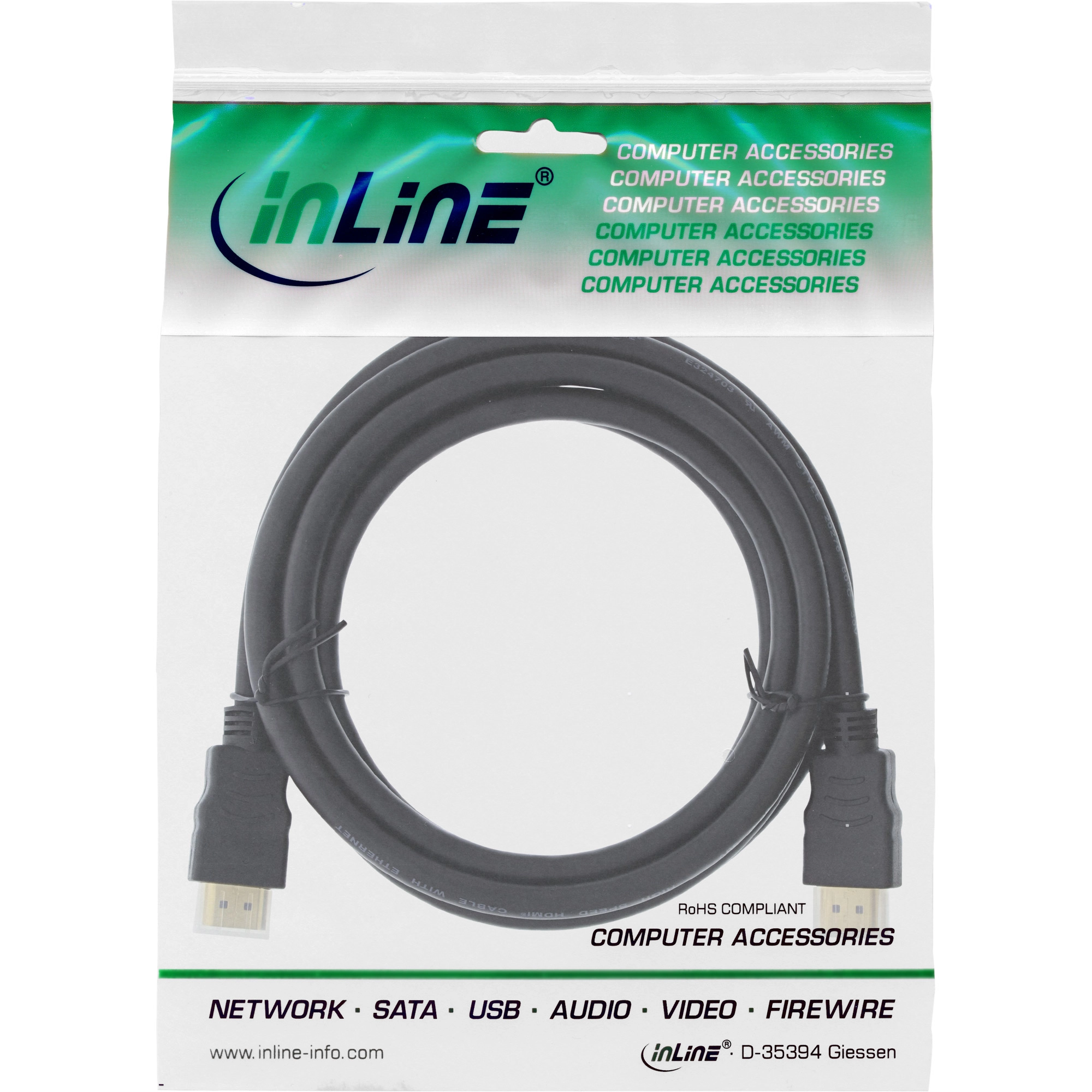 InLine - HDMI auf HDMI - 2m