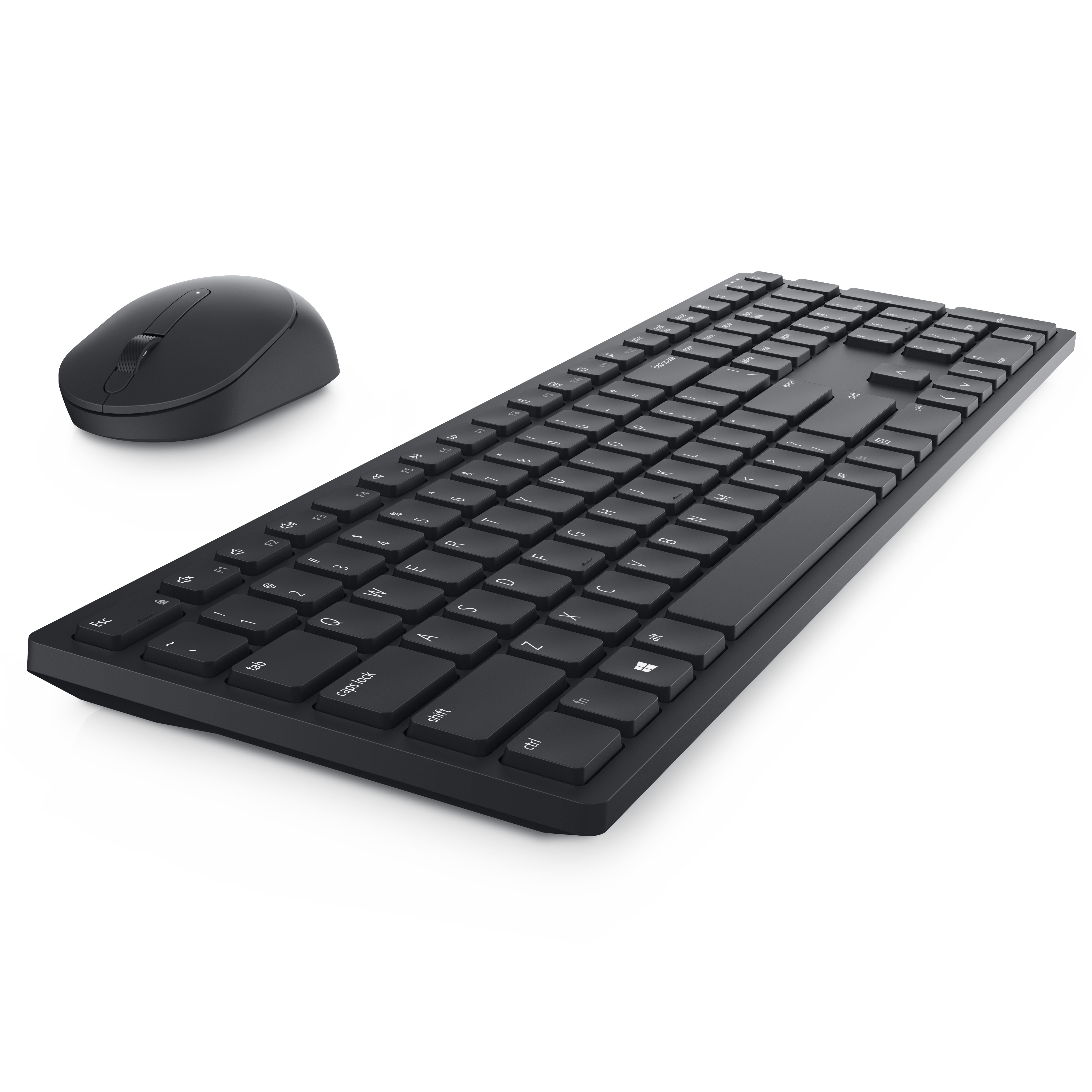 Dell Pro KM5221W - Tastatur-und-Maus-Set - Tastatur - 1.600 dpi