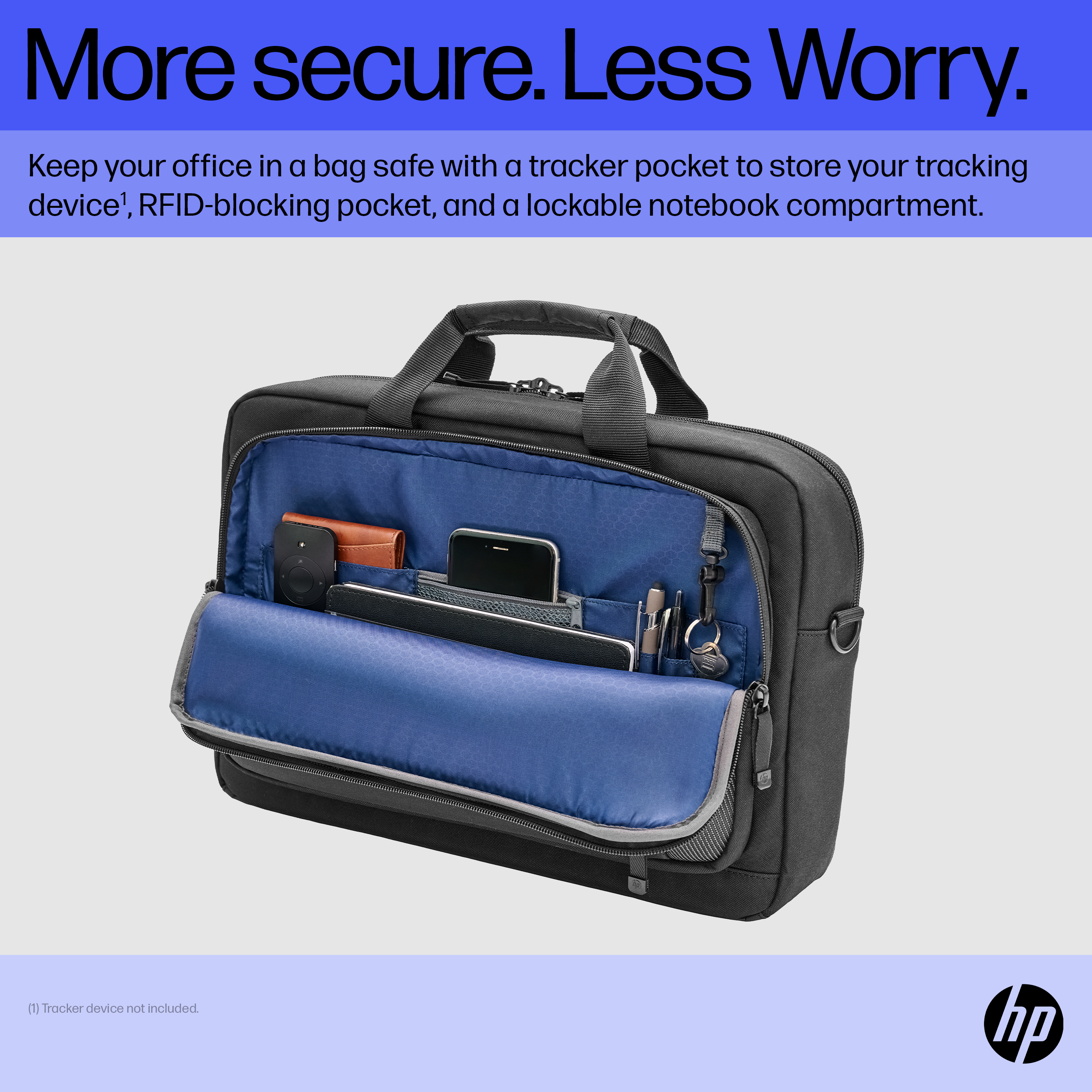 HP Renew Executive - Notebook-Schultertasche - 40.9 cm (16.1")