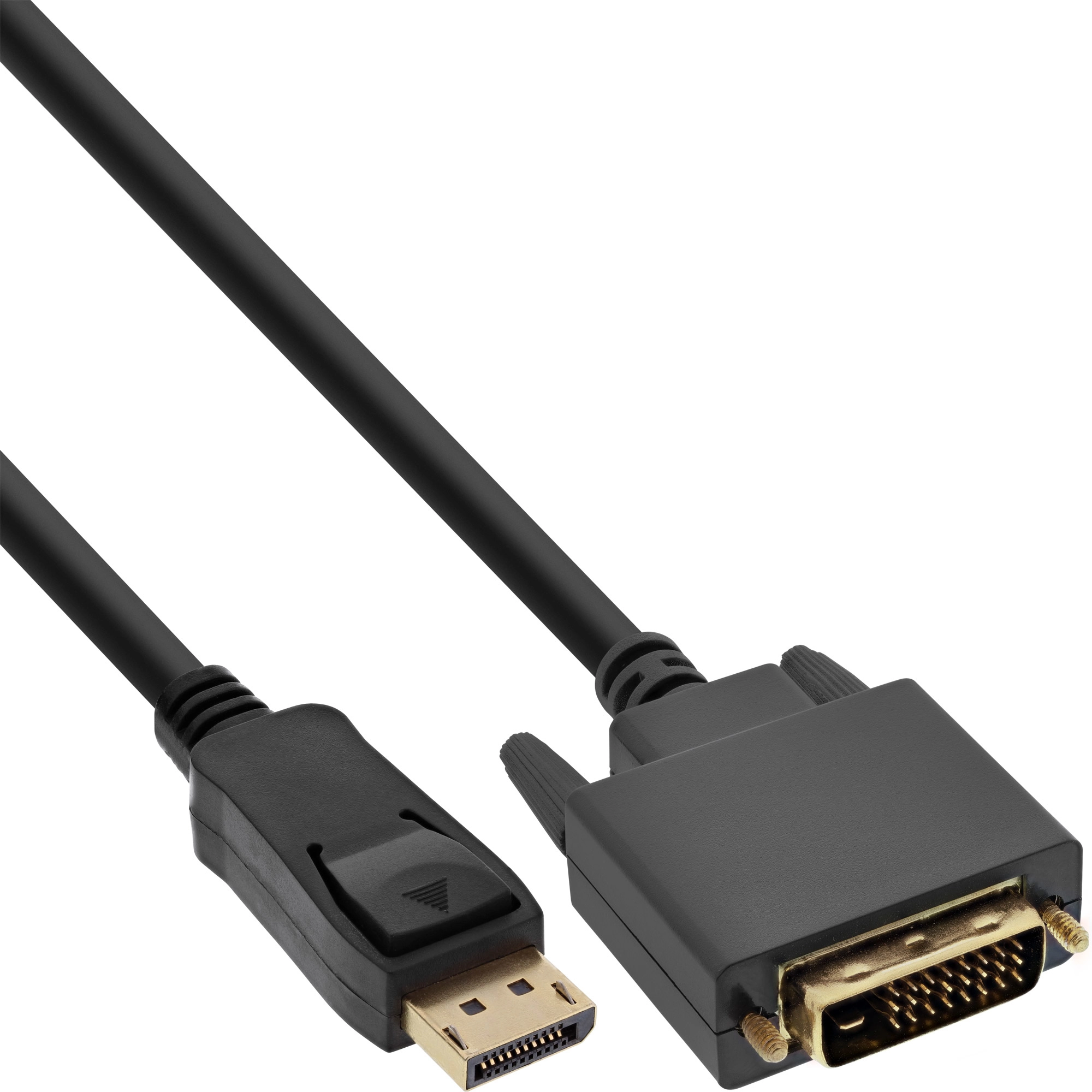 InLine - DisplayPort auf DVI - 1,0m - Schwarz