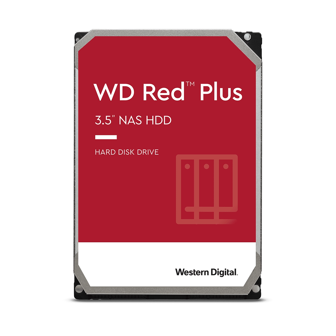 WD Red Plus - 3.5 Zoll - 12000 GB - 7200 RPM