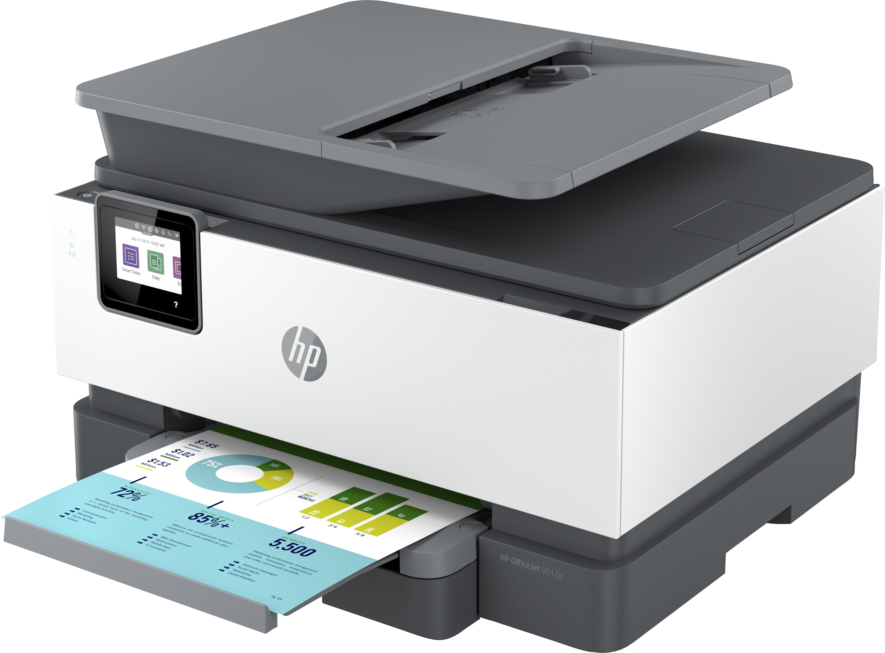 HP Officejet Pro 9012e All-in-One - Multifunktionsdrucker - Farbe - Tintenstrahl