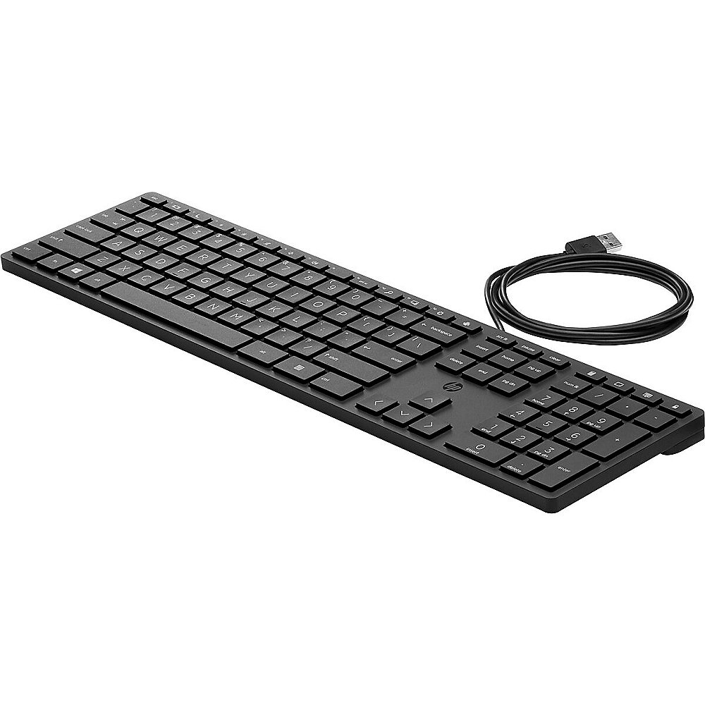 HP Halley USB Slim Keyboard Germany - Tastatur