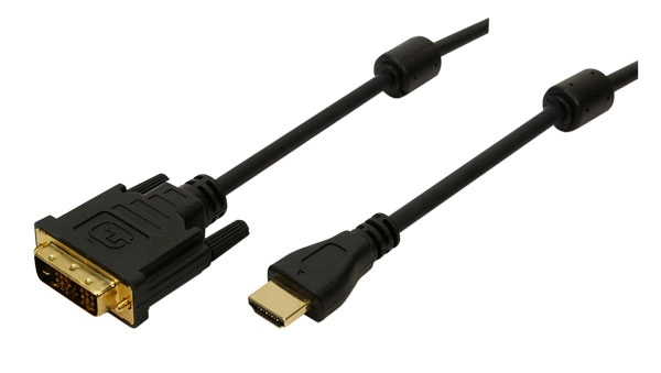 LogiLink Videokabel - HDMI / DVI - 2 m
