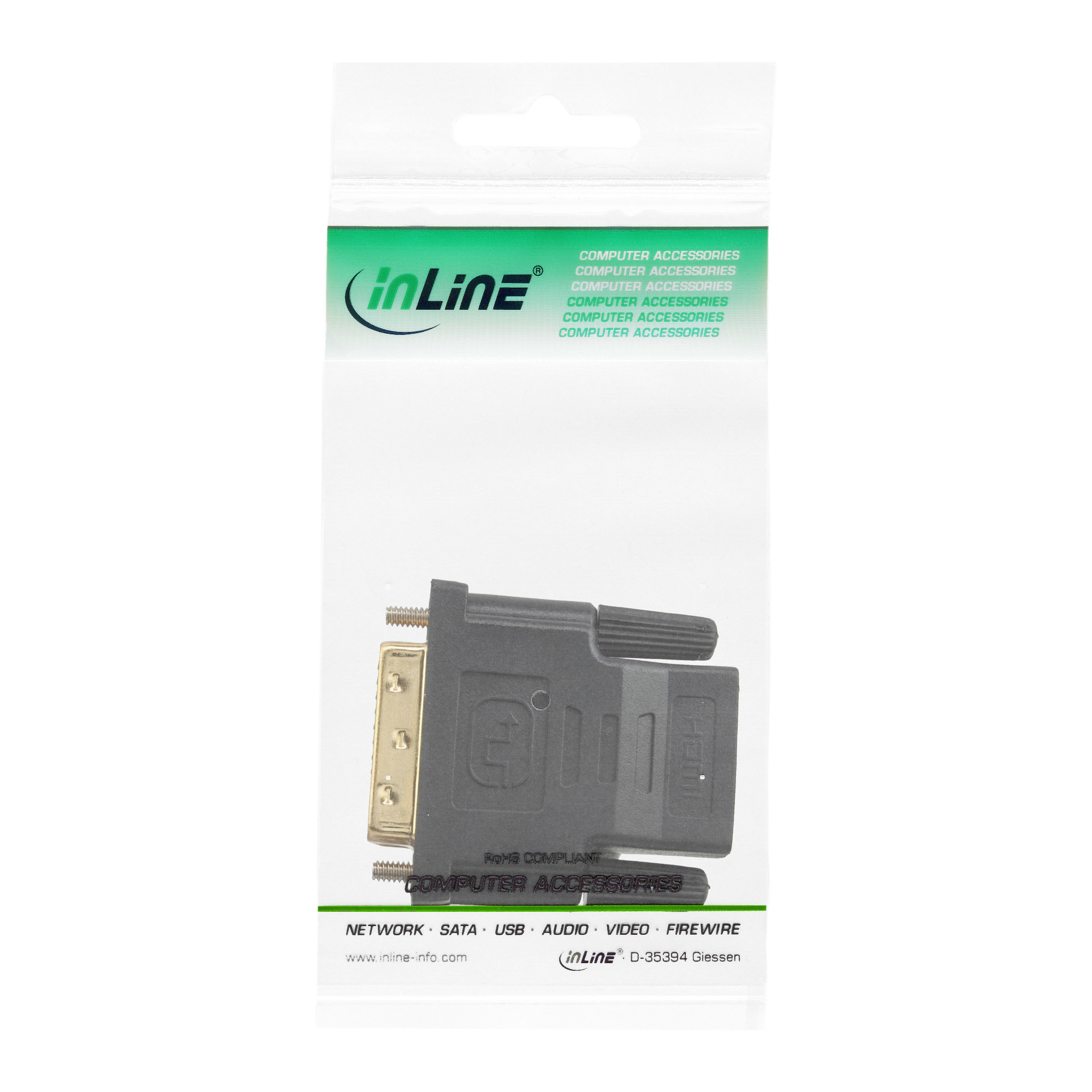 InLine Video- / Audio-Adapter - HDMI / DVI